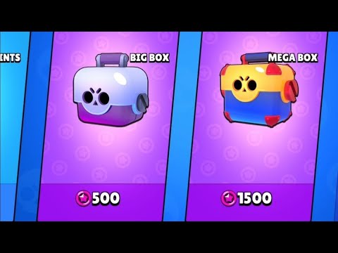 brawl stars სეზონის ყუთების გახსნა 6 კლიკი!!