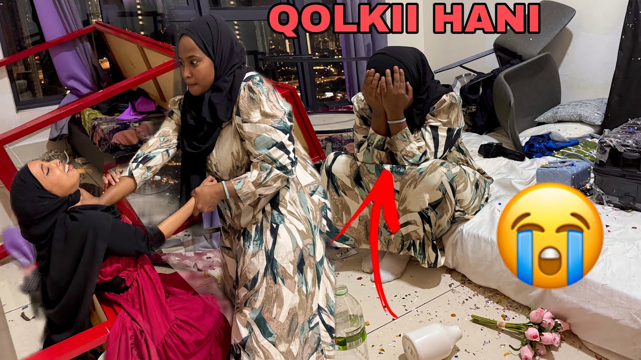 QOLKA HANI AYAN QASHIN KA BUUXINAY ARSIGII UGO XUMA CABADKA ADUNKA😱😢