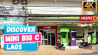 🇱🇦 ค้นพบร้านสะดวกซื้อ Mini Big C Convenience และราคาในเวียงจันทน์ ลาว [วิดีโอ 4K]