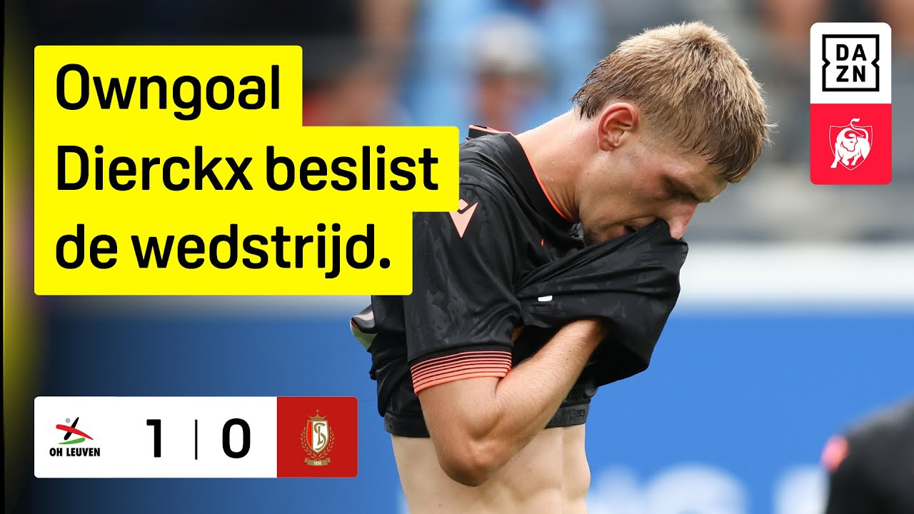 Niet het verhoopte debuut voor Vincent Euvrard bij Standard. 😬❌ | OH Leuven - Standard de Liège