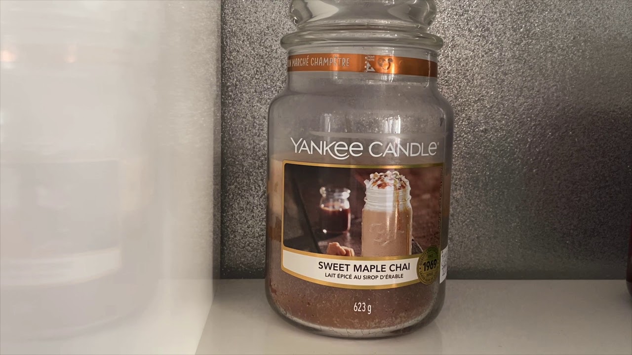 Yankee Candle Review Sweet Maple Chai YouTube