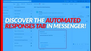 The Automated Responses tab in Facebook Messenger  (Chatbot Page Hacks - Episode 7) screenshot 1