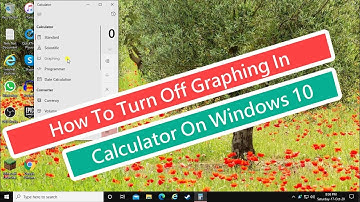 How To Turn Off Graphing In Calculator on Windows 10 [Tutorial]