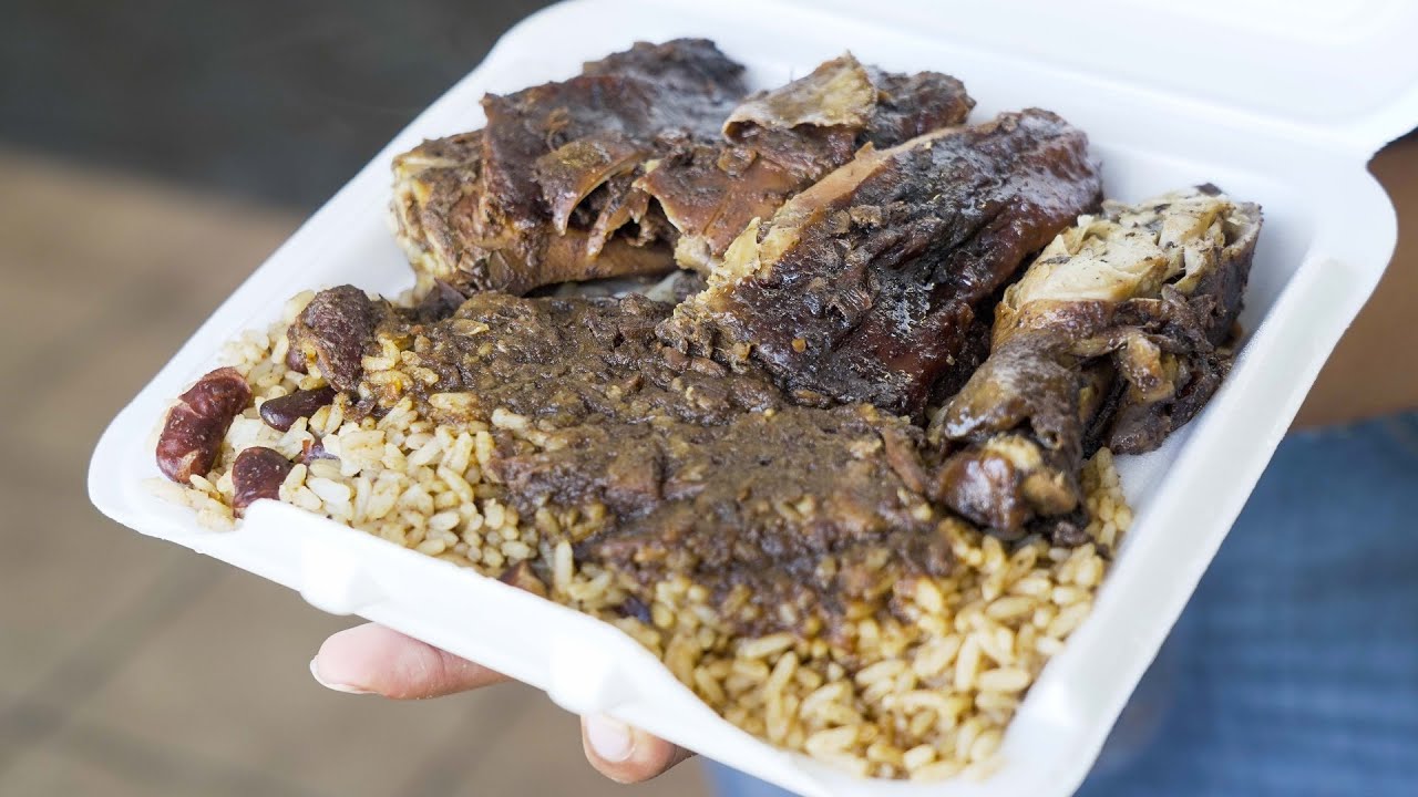 Albert's Real Jamaican Foods in Toronto serves some of the city's favourite jerk chicken