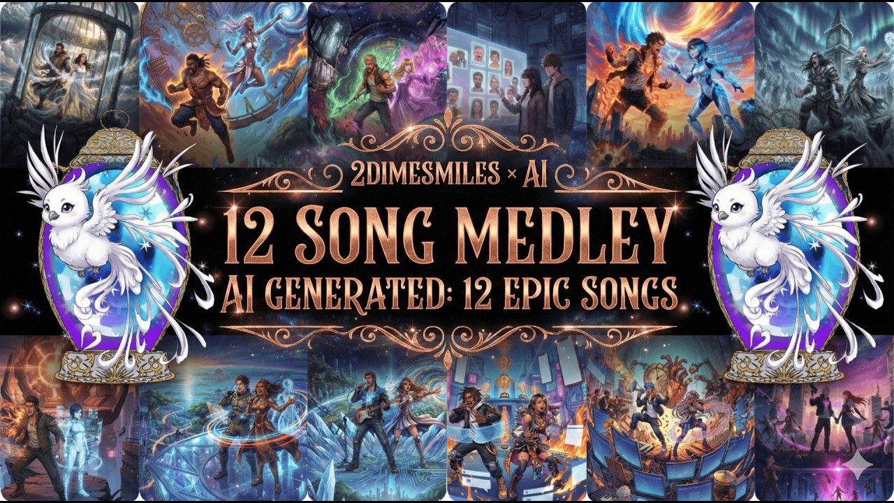 過去、現在、そして「未来」へ！永遠の命とタイムトラベル、心の進化を巡る12曲のメドレー