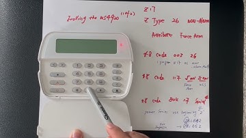 program the DSC WS4920 1 of 2