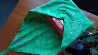 दोनों साइड से सीधी कुरान कवर बनाना सीखें |  Quran Sharif cover(Jiledaan) cutting and stitching