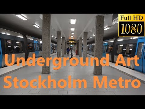 Video: Stockholm Subway Art: En Visuell Guide Til Verdens Lengste Kunstutstilling