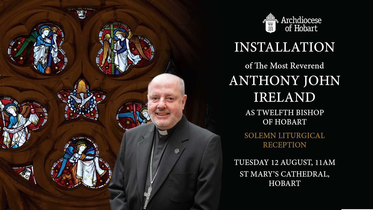 Solemn Liturgical Reception of Archbishop Ireland from St Mary's Cathedral, Hobart - 12 August 2025