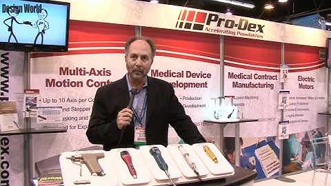 Joe Rotino, VP Quality and Regulatory Affairs shares Pro-Dex, Inc. capabilities at MD&M West 2012