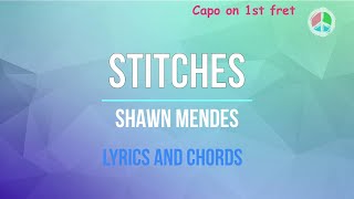 Stitches by Shawn Mendes (Lyrcis and Chords)