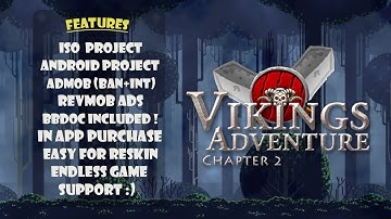 Viking Adventure chapter 2 Buildbox Game Template | MW7