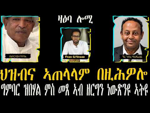 zaeba lomi   ደምበ ተቃውሞን ኢትዮጵያን ከመይ ይሳነዩ ኣለው