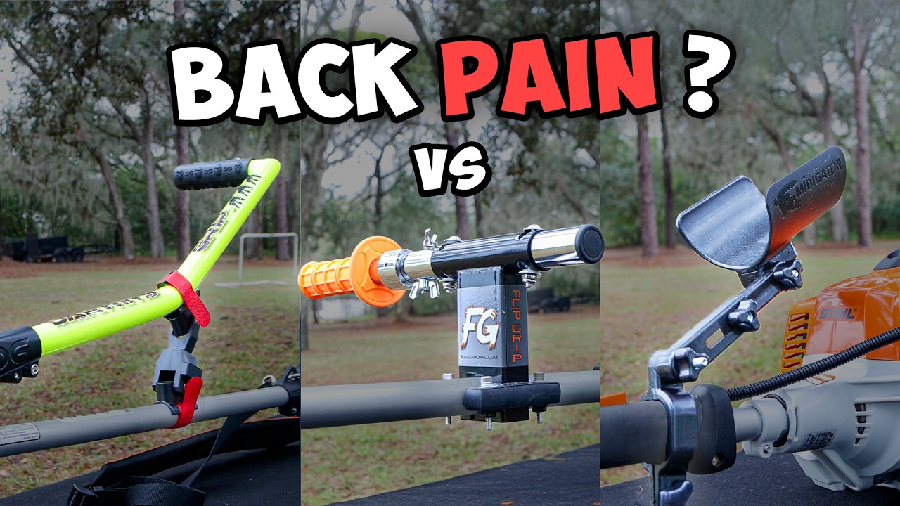 Do Aftermarket String Trimmer Accessories REALLY Help With Back Pain?