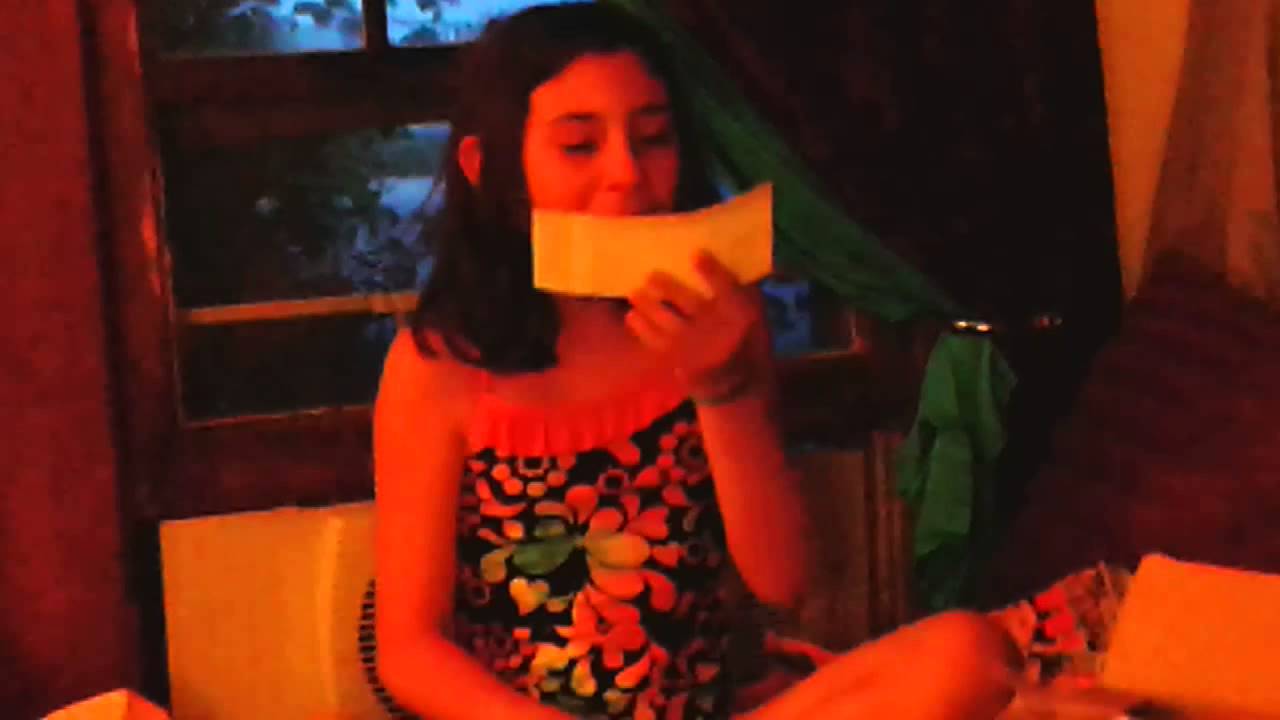 Sophia gets One Direction Ticket Surprise.