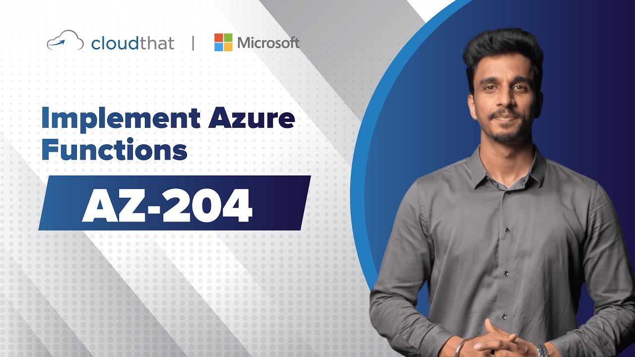 Implement Azure Functions - YouTube