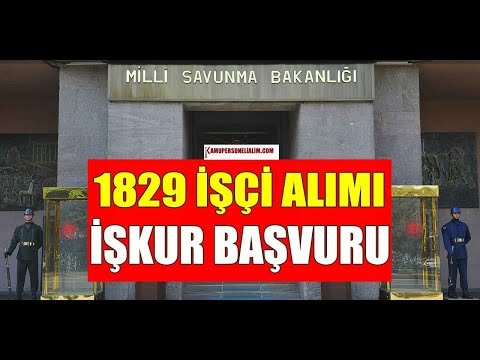 MSB KURAYLA 1829 İŞÇİ ALIMI- MSB 1829 İŞÇİ ALIMI BAŞVURU NASIL YAPILIR HANGİ BRANŞLARDA ALIM VAR