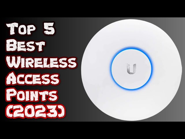 TOP 5 BEST WIRELESS ACCESS POINTS (2023): Boost Your Network Coverage with  Ease! 