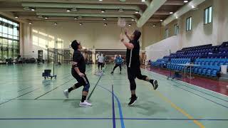 Badminton Game - SBAHC Gym