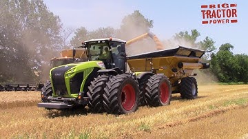Claas Xerion 5000 4wd Ride Along
