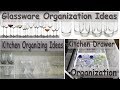 Glassware Organization Ideas (Kitchen Drawer Organization) Kitchen Organization & Storage Ideas.