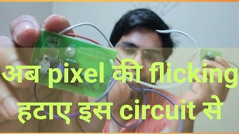 Pixel Data booster Transmitter and Receiver connection detail. Pixel Led Blinking problem solution.