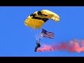 US ARMY Golden Knights Hit Their Mark At Stuart, 2015