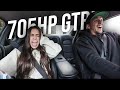 SCARING WIFE IN MY 700HP R35 GTR! *TERRIFIED*
