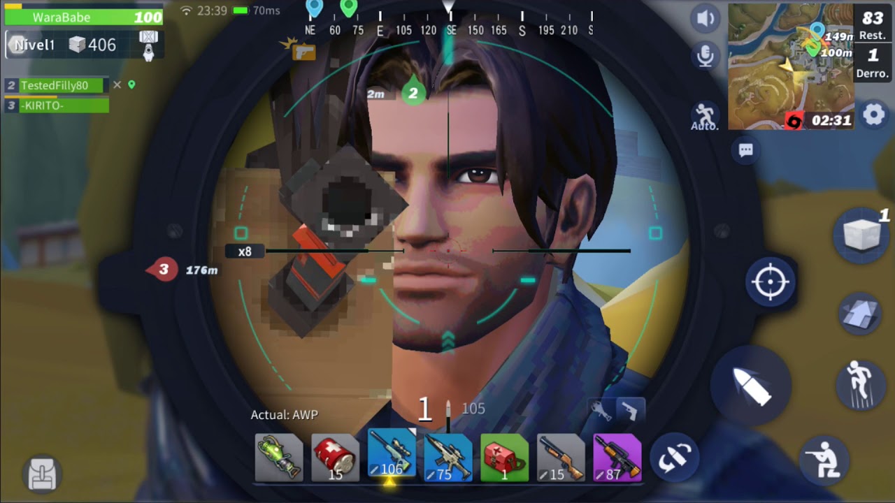 Fortcraft (Creative Destruction) | Epic Win con15 Kills | La copia de Fortnite