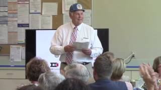 Kent Rotary Club at Record Courier offices July 12 2016