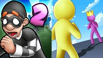 Robbery Bob 2 vs Giant Rush Gameplay Android,ios Part 4