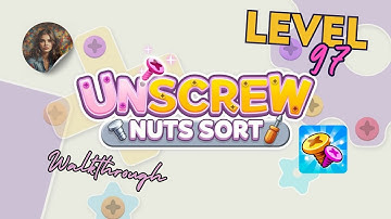 Unscrew Nuts Sort: Pin Puzzle Level 97
