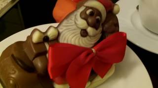 Coffee quick and easy + choc Santa