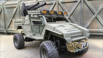 Turning a GI Joe VAMP into a custom RC creation part 20
