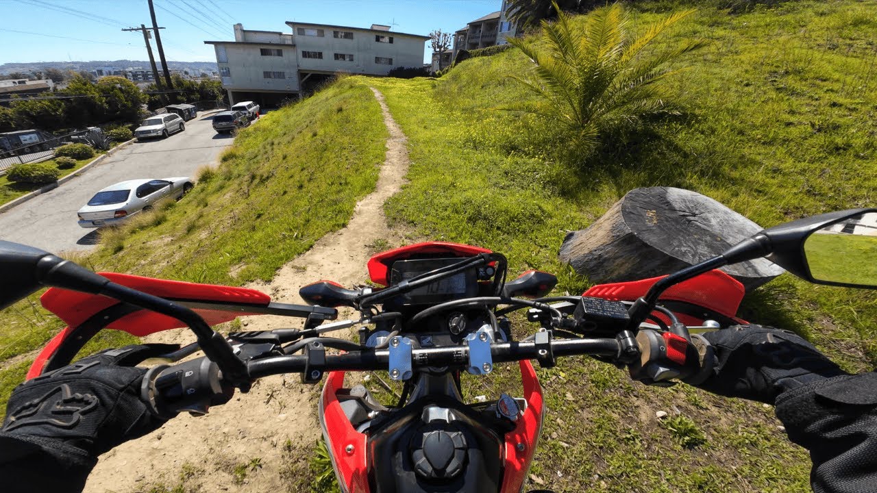 HONDA CRF300L - Riding around LA