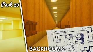 BACKROOMS MOVIE | How To Build The Backrooms in Minecraft! Part 29 - Clarks Map