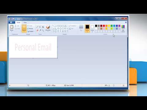 How to add a watermark image or background in Outlook 2013