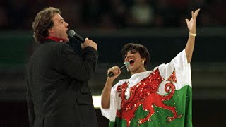 Dame Shirley Bassey  Bryn Terfel  World In Union rugby World Cup Opening Ceremony 1999