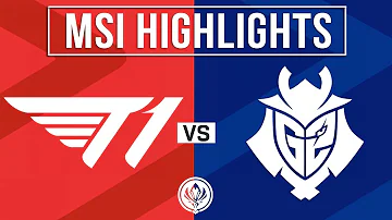 T1 vs G2 Highlights ALL GAMES | MSI 2024 Lower Braket R3 | T1 vs G2 Esports