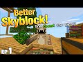 "Better Skyblock!" Let's Play #1 [MCPE]