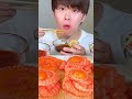 Mukbang ASMR サーモン麺 Salmon Noodles #shorts