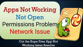 How to Fix Cut the Rope Free App Not Working | Not Open | Space Issue screenshot 2