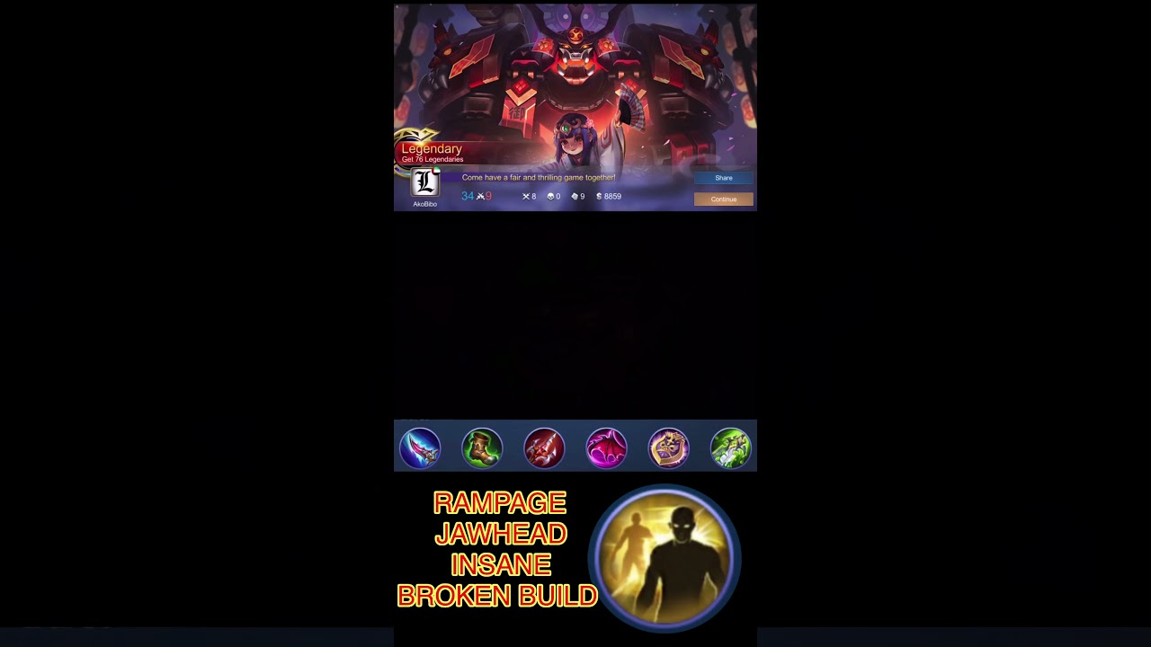 JAWHEAD RAMPAGE WITH INSANE BROKEN BUILD 