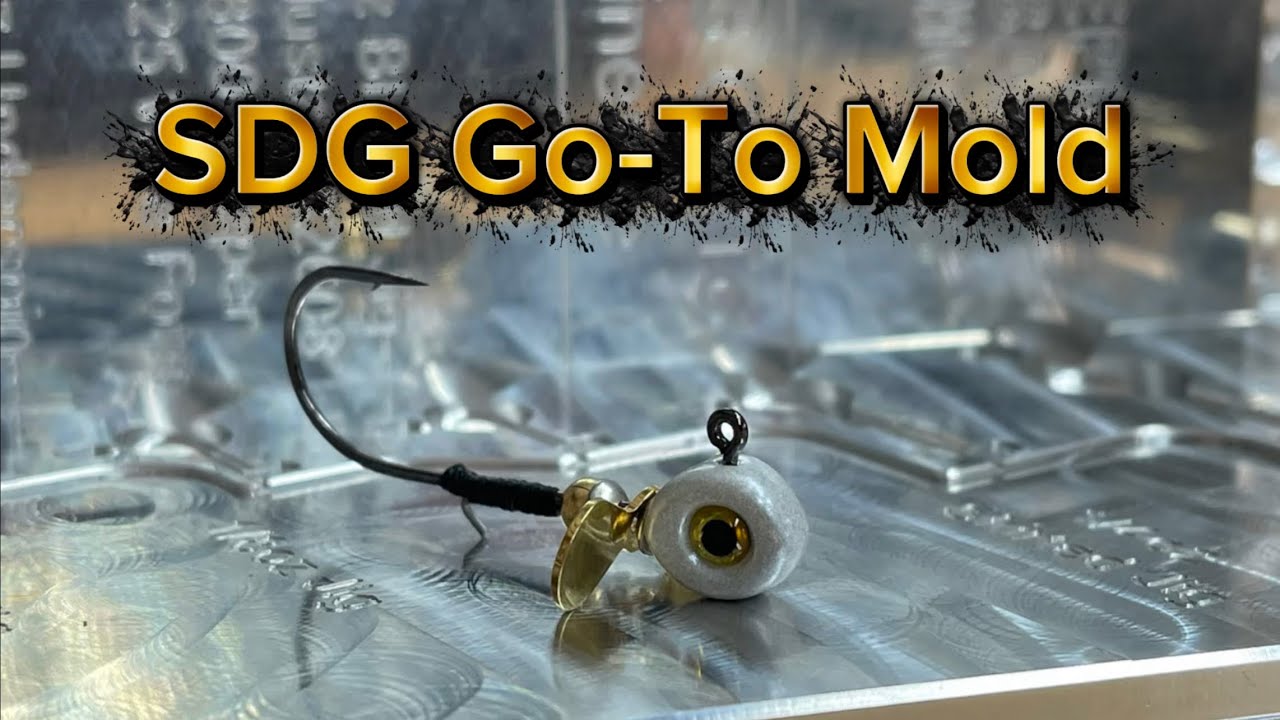 Сделать джиг-головки с пропеллером от SDG/Epic Bait Molds ЛЕГКО!!