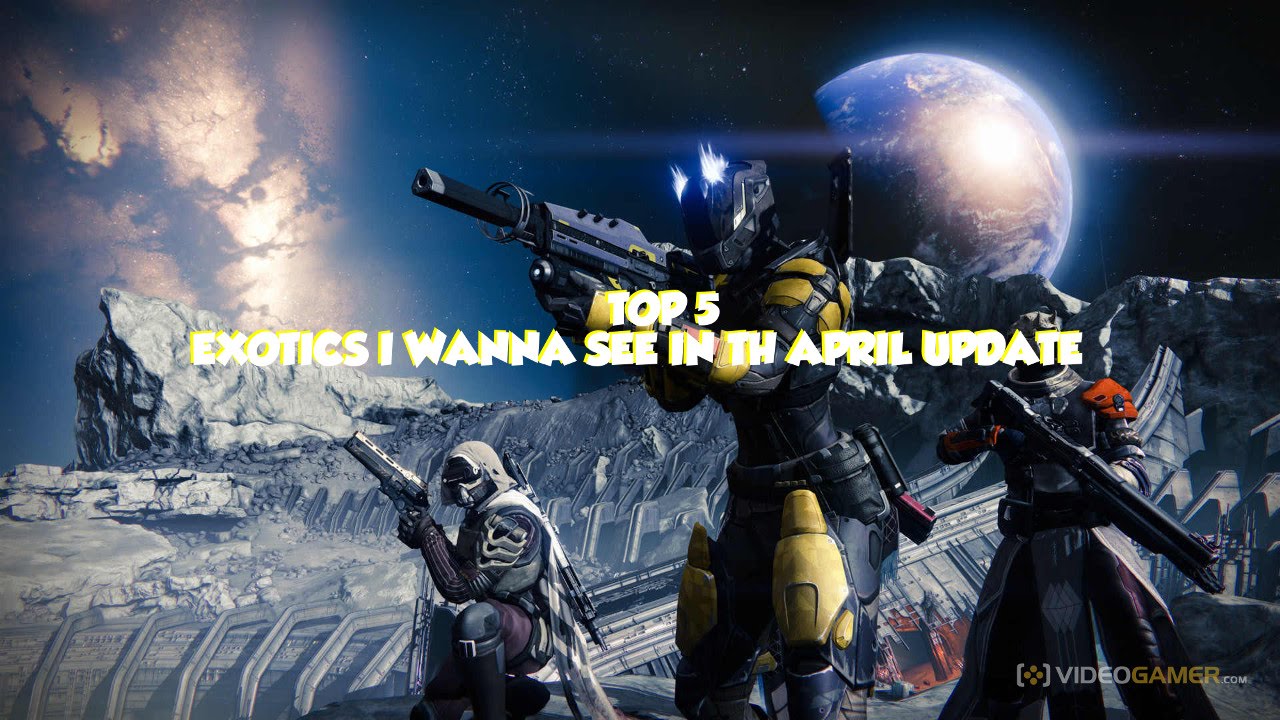 TOP 5 EXOTICS I WANNA SEE IN THE APRIL UPDATE