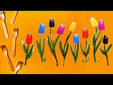Tulip Painting ||