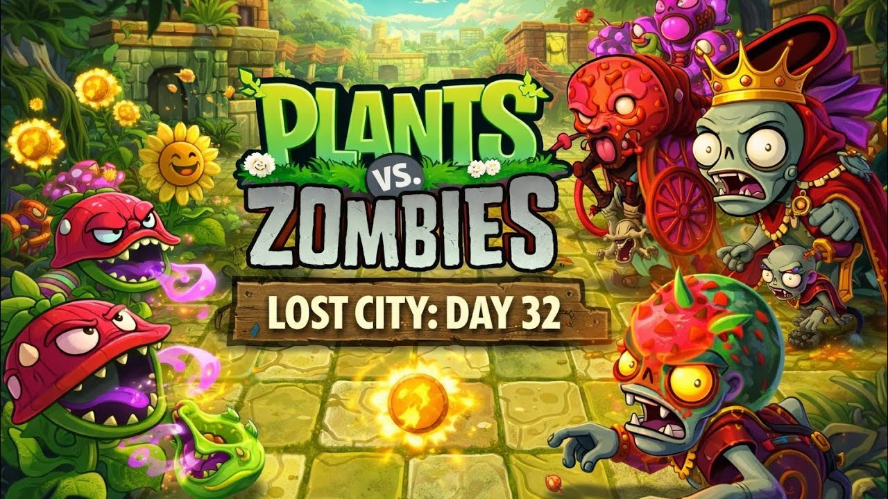 Plants vs Zombies 2 Lost City 
