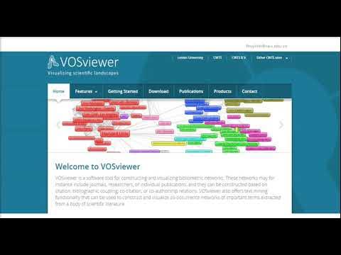 Bibliometric Analysis Introduction: An Example of Vosviewer Keywords ...