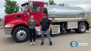 Peterbilt Septic Truck  Custom Unit with a Jetter and Mini Remote