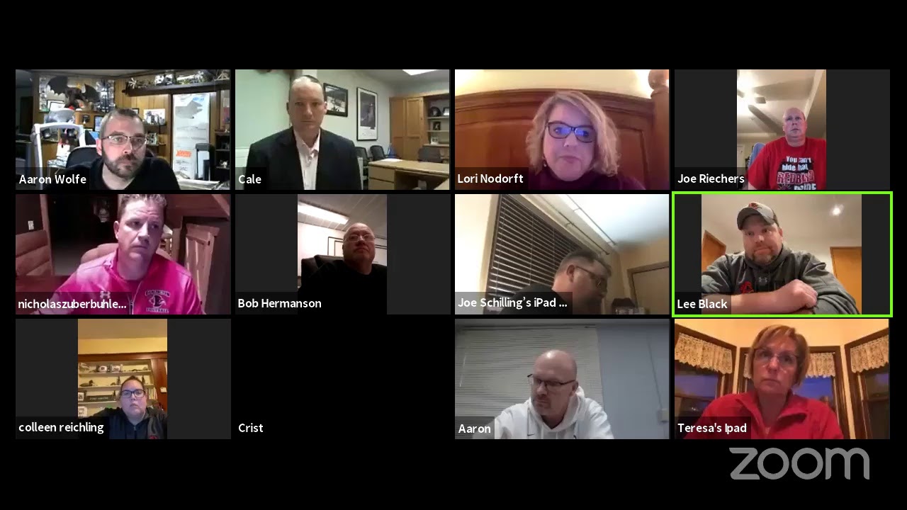 Darlington Community Schools Board Meeting April 6th, 2020 YouTube